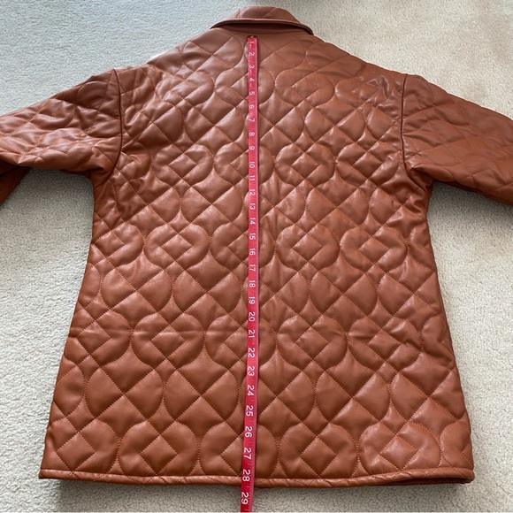 HOUSE OF SUNNY MIDCENTURY QUILTED SHIRT JACKET - Picture 10 of 14